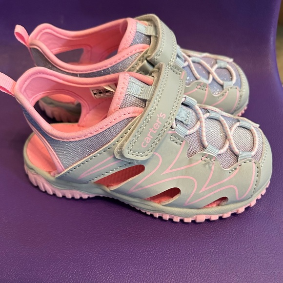 Carter's Other - Carter's Kids Blue and Pink Adventure Sandals